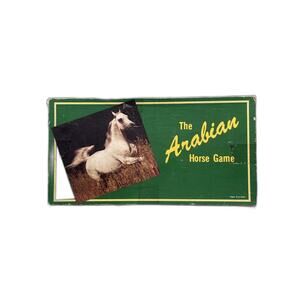 Vintage 1984 THE ARABIAN Horse Board Game Milco USA Show Season, Inc. Equestrian